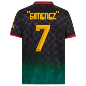 Camiseta AC Milan Gimenez 7 Cuarta 2024-25